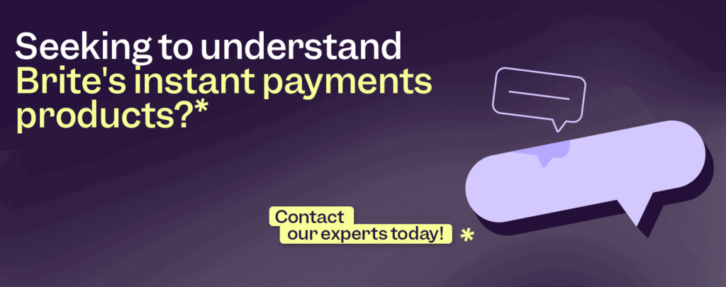 Get in touch about account verification and brite payments, desktop banner for clicking.