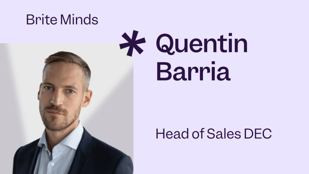 How Financial Services Gain a Competitive Edge with Brite’s Payment Solutions – Quentin Header image