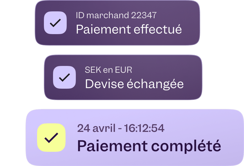 Instant Payment message