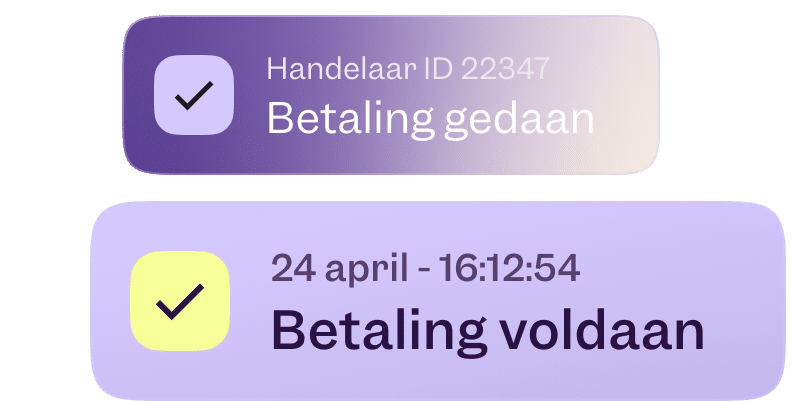 Instant Payout message