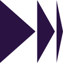 Brite Instant Payouts icon of three arrow heads pointing right