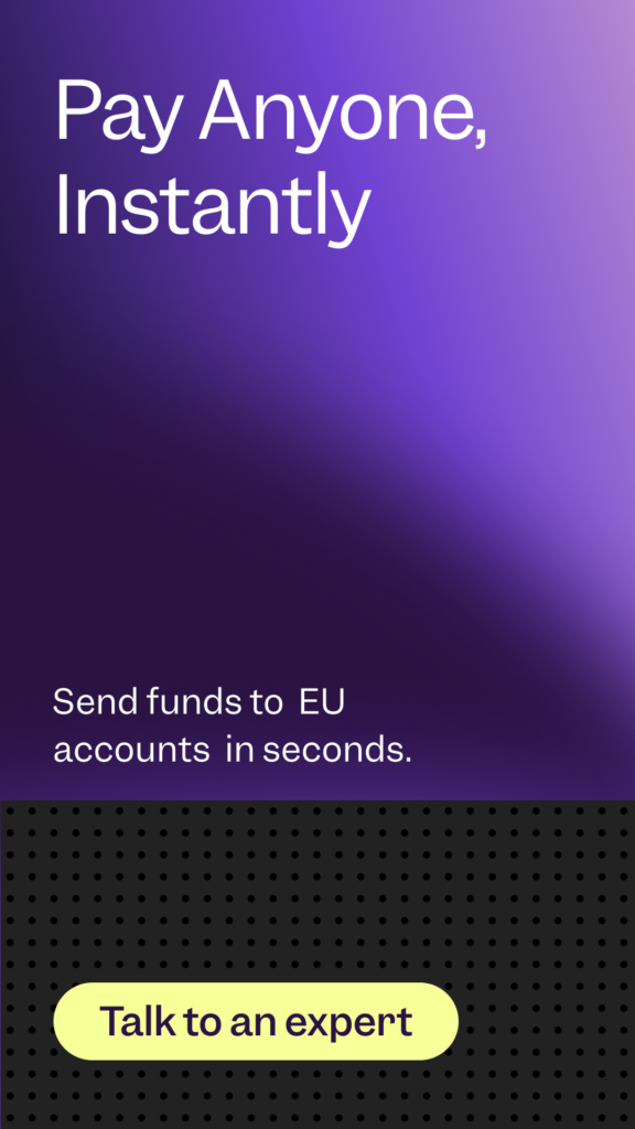 Talk to an expert about closed-loop payouts at Brite, mobile banner