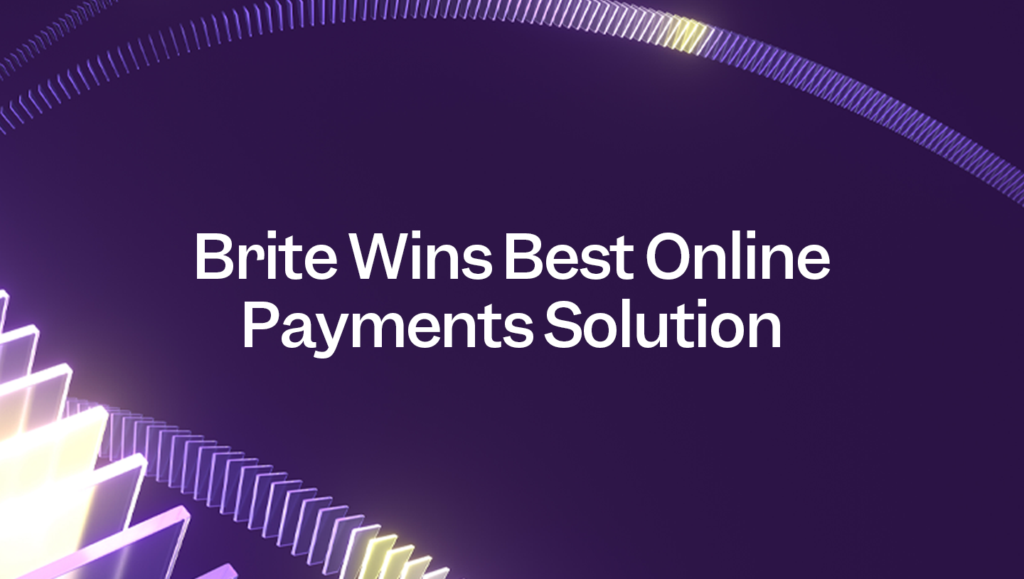 Brite Wins Best Online Payments Solution