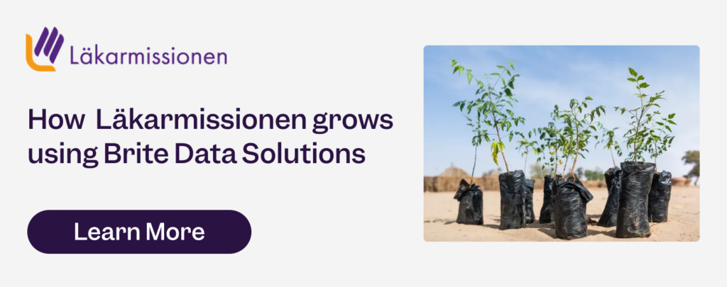 img-desk Desktop banner for How Läkarmissionen grows using Brite Data Solutions, with image of growth.